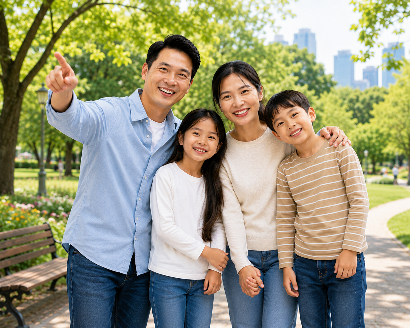 Happy family